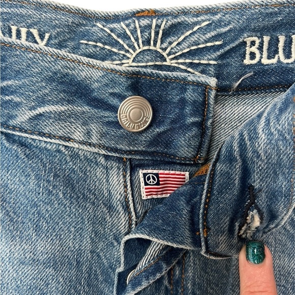 Adriano Goldschmied × Daily Blue HYPE Jeans High Rise Straight Leg Made in USA - Picture 2 of 15